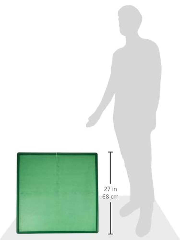 Amazon.co.jp: ミワックス 麻雀マット 650mm×650mm ラクジャン